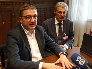 Maurizio Fugatti dopo la rielezione