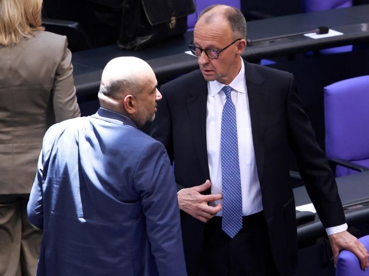 Il candidato cancelliere Merz