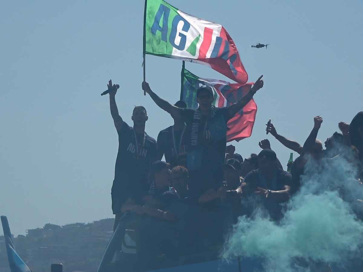 Napoli festeggiamenti Scudetto