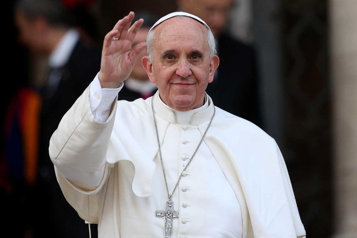 un'immagine di Papa Francesco