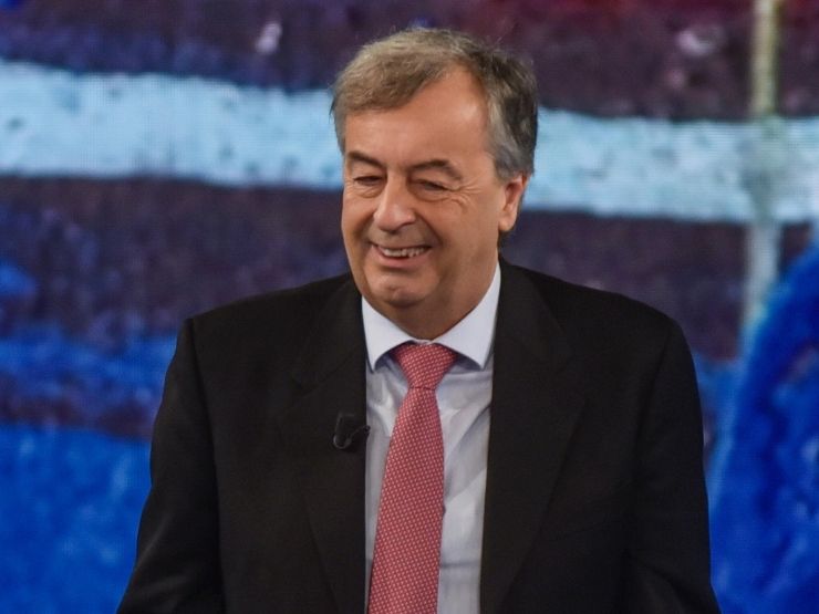 Il virologo Roberto Burioni in tv