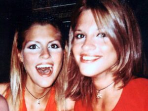 Stefania e Paola Cappa, gemelle, cugine di Chiara Poggi