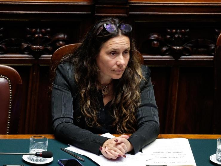 La ministra per le Disabilità Alessandra Locatelli