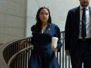 La deputata democratica Alexandria Ocasio-Cortez