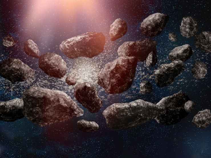Asteroidi nello spazio