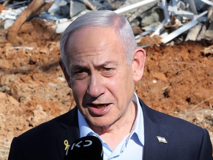 Il premier israeliano Benjamin Netanyahu 