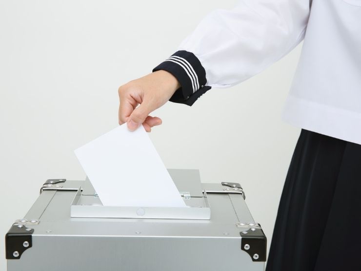 Cittadino sta votando
