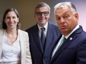Elly Schlein, Carlo Calenda e Viktor Orban