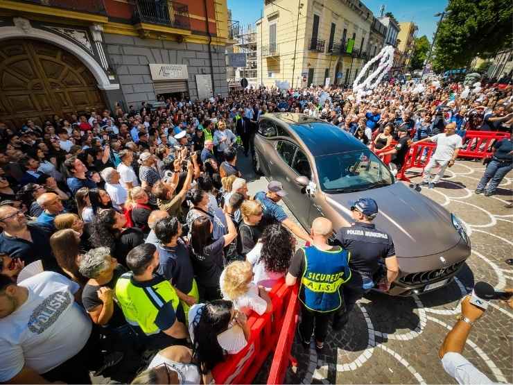 Funerali Martina ad Afragola