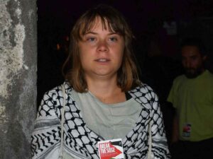 Greta Thunberg a bordo della nave Madleen