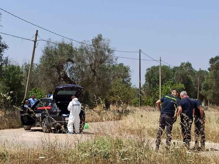 Il luogo della sparatoria a Francavilla
