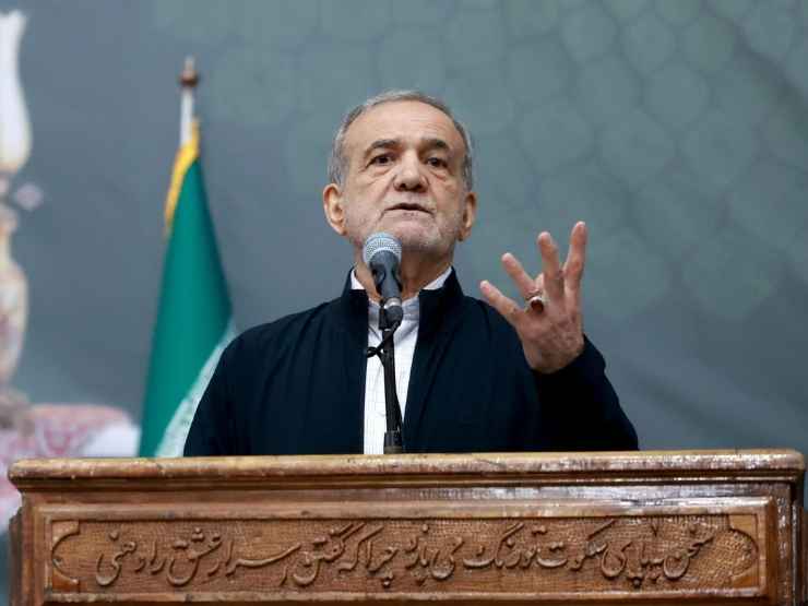 Il presidente iraniano Pezeshkian