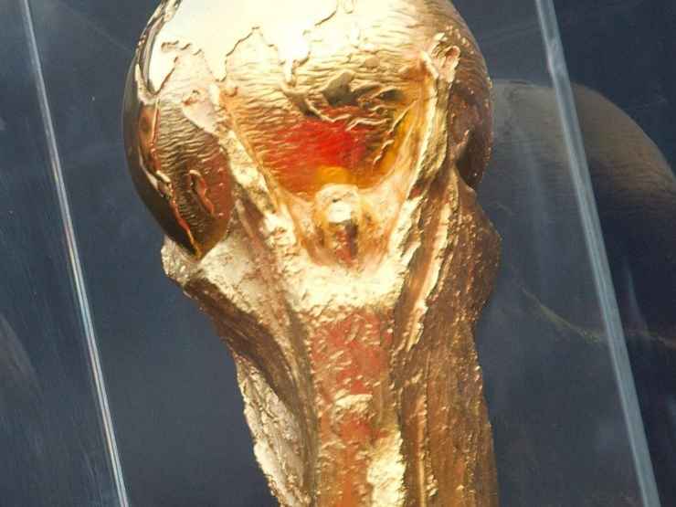 Il trofeo della Coppa del Mondo