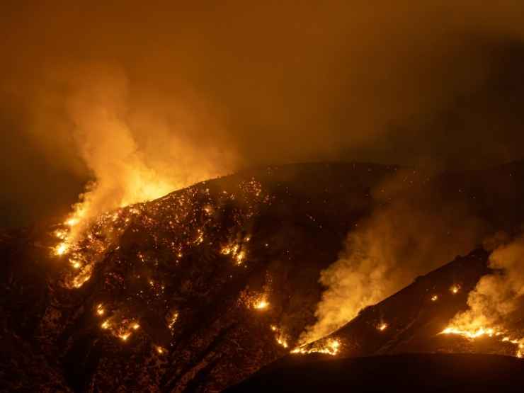 Incendi boschivi 2025 in Italia