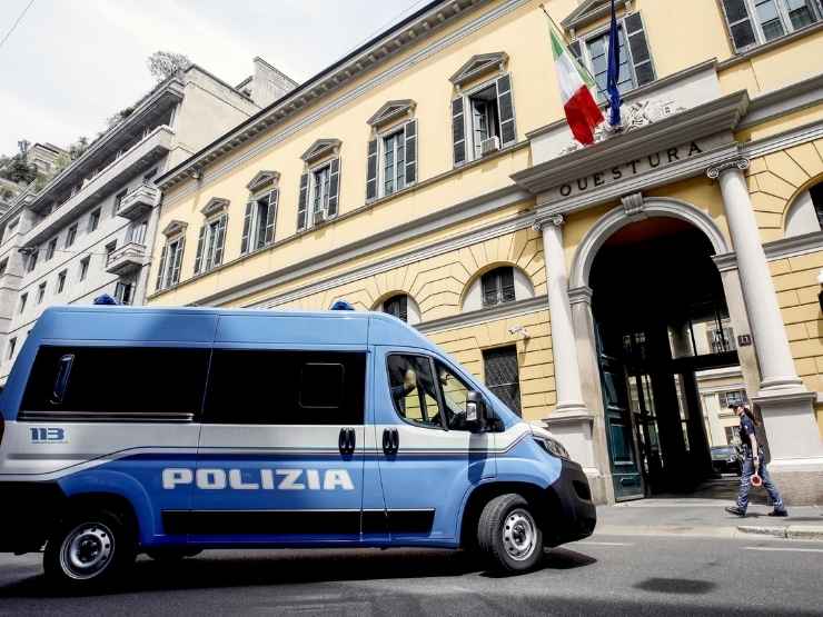 La Questura di Milano, dove si tiene l'incidente probatorio per il delitto di Garlasco
