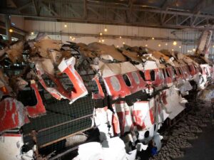 L'aereo Dc9 dell'Itavia della strage di Ustica