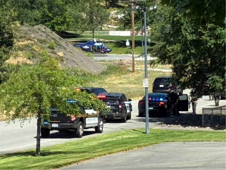 Le autorità intervenute nell'Idaho dove un cecchino ha teso un'imboscata ad una squadra di vigili del fuoco