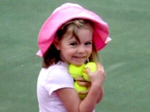 La piccola Maddie McCann in una foto d'archivio