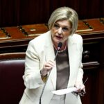 Ministra del Lavoro Marina Calderone in Aula alla Camera