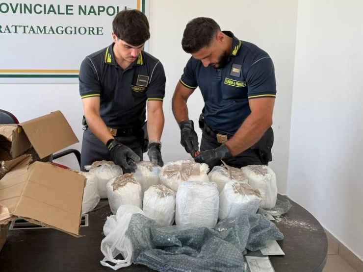 Sequestro di ketamina da parte della guardia di finanza