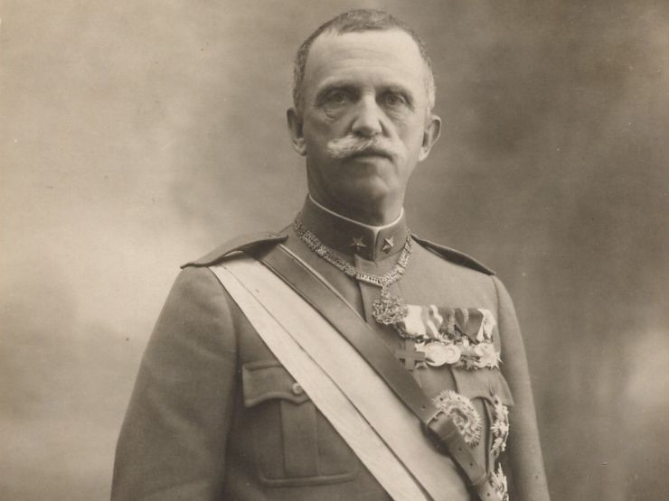 Vittorio Emanuele III in un ritratto fotografico