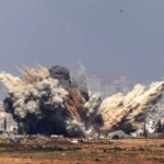 Bombardamenti su Gaza