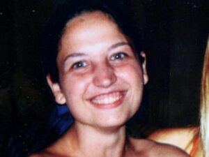 Chiara Poggi in una foto durante l'estate