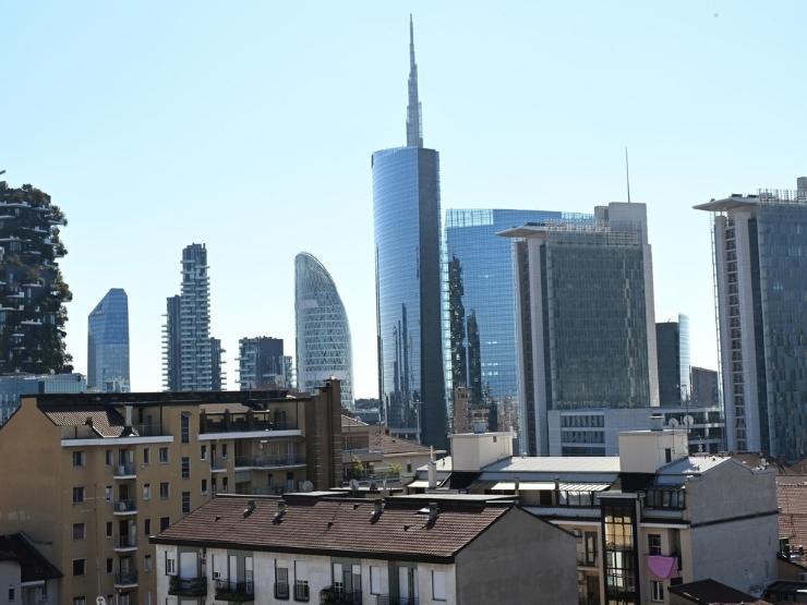 Panorama città di Milano