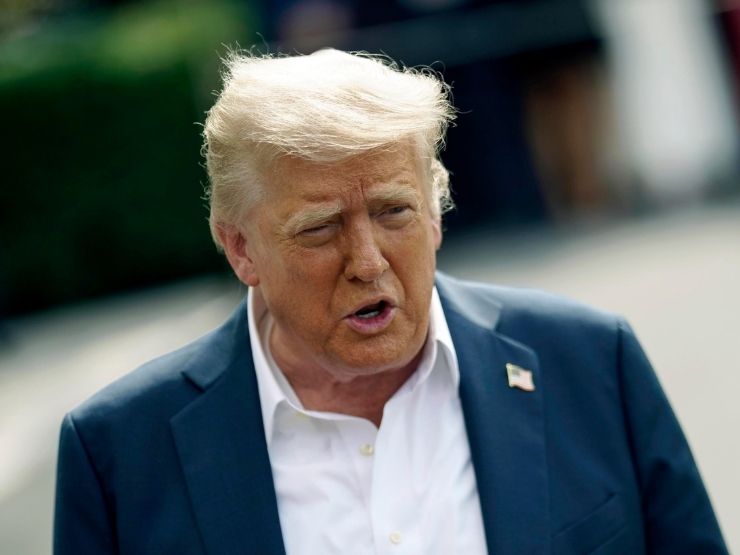 Il presidente Usa Donald Trump