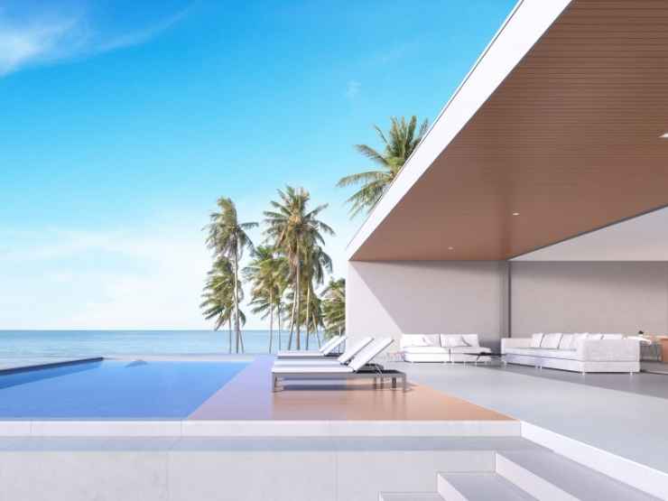 Esempio di casa di lusso sul mare in Italia