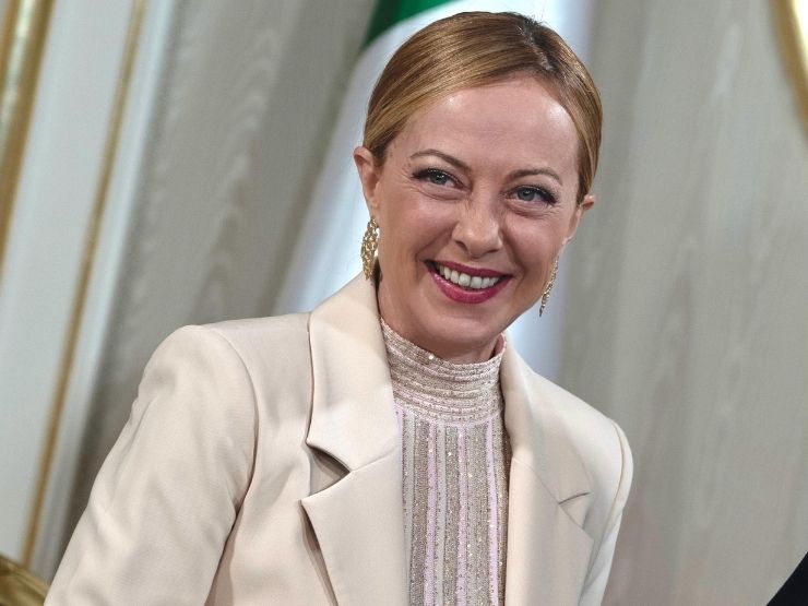La premier Giorgia Meloni
