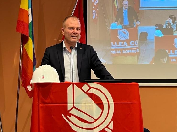 Giuseppe Ledda, Cgil Emilia Romagna
