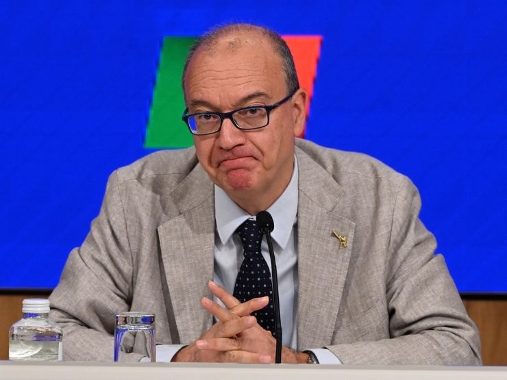 Il ministro dell'Istruzione e del Merito italiano Giuseppe Valditara