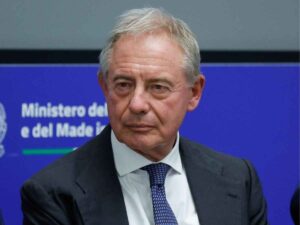 Il Ministro delle Imprese e del Made in Italy Adolfo Urso