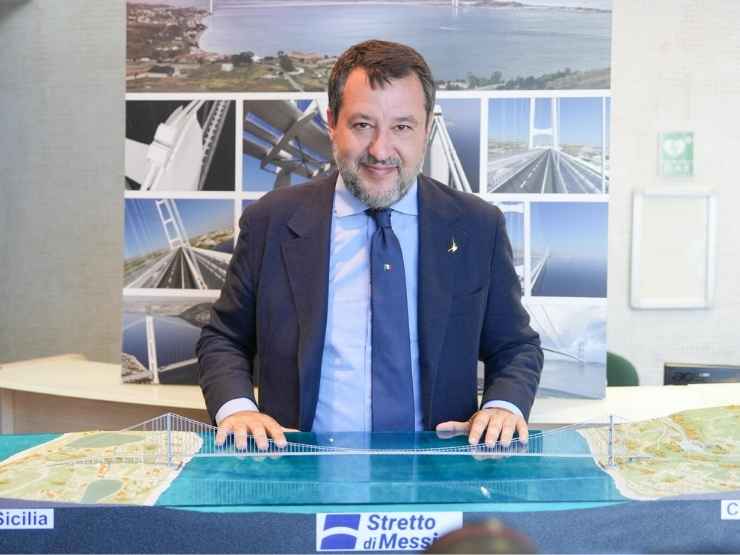 Il leader della Lega Matteo Salvini