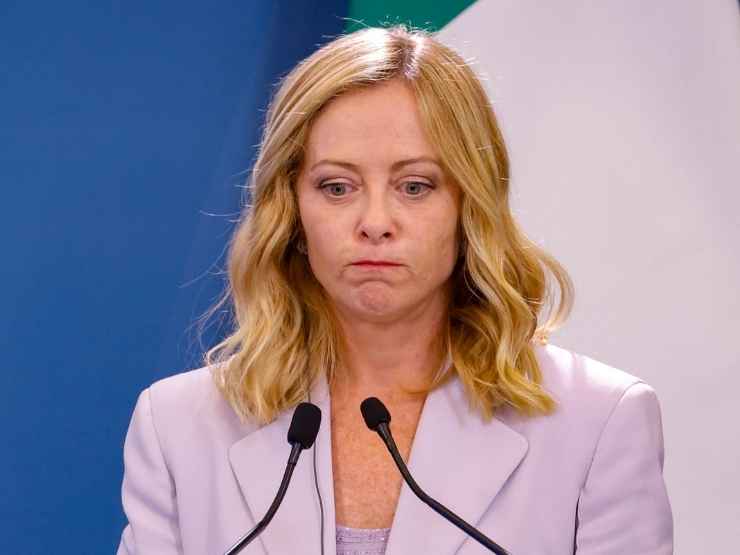 La premier italiana Giorgia Meloni