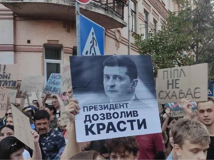 Le proteste contro il governo in Ucraina