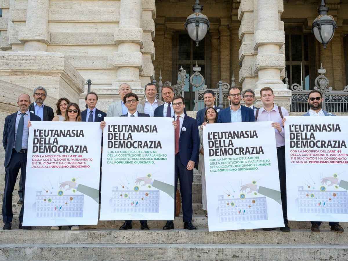 La Fondazione Einaudi e i Radicali Italiani depositano in Cassazione la legge per tornare all'immunità parlamentare