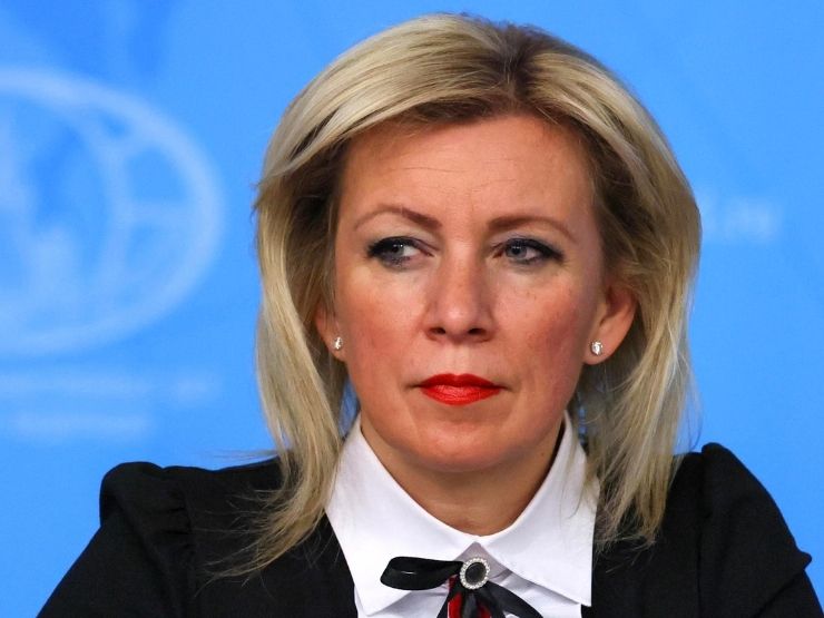 Maria Zakharova, portavoce del ministro degli Esteri russo Sergej Lavrov