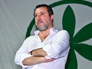 Il ministro dei Trasporti Matteo Salvini