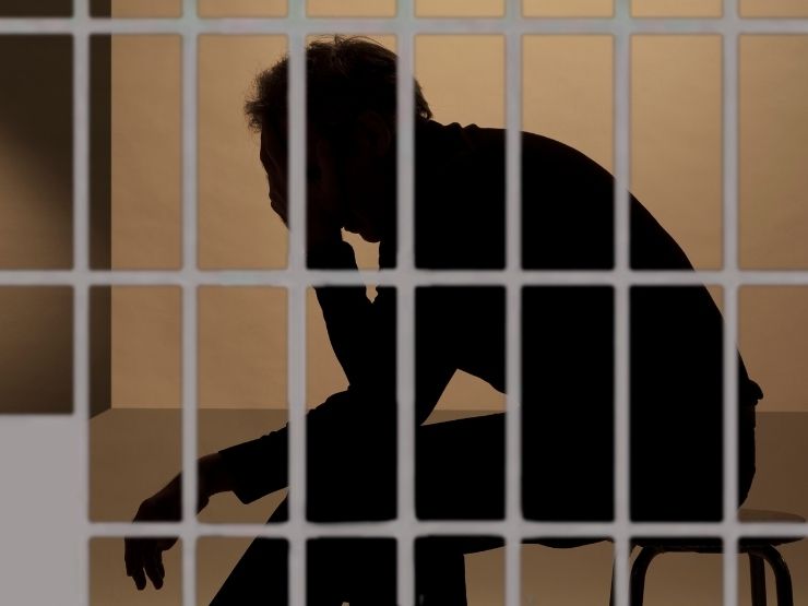 Persona disperata in carcere