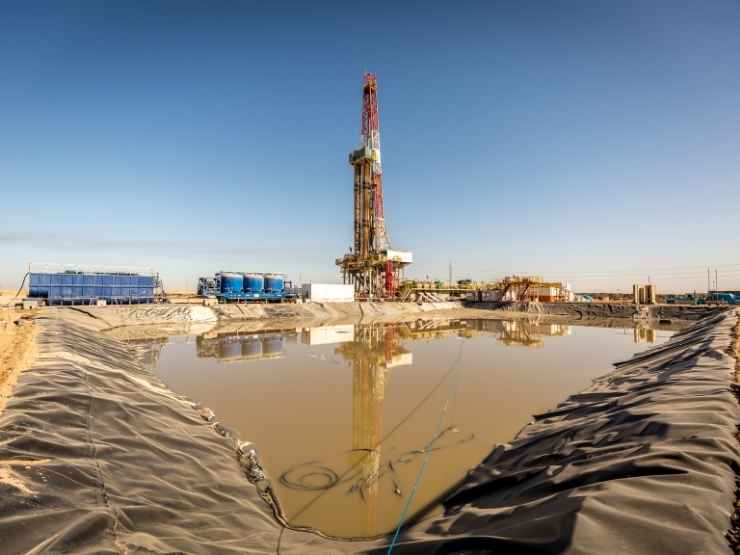 Un impianto di estrazione del fracking negli Usa