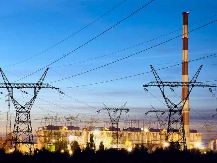Una centrale elettrica deve fare i conti con il gran caldo