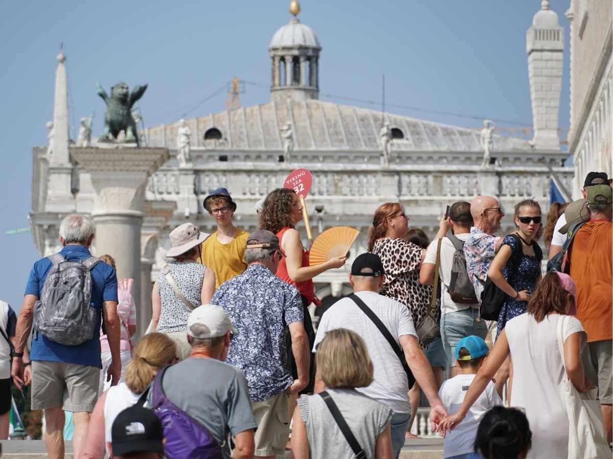 Venezia, turisti in città e pericolo overtourism