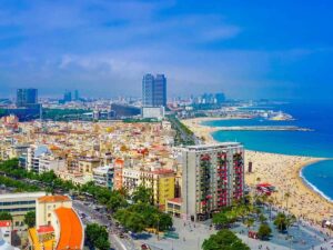 Barcellona dall'alto