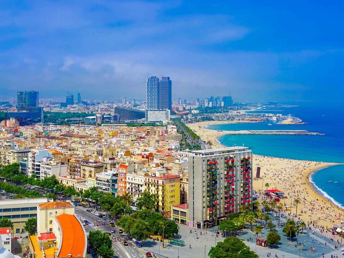 Barcellona dall'alto