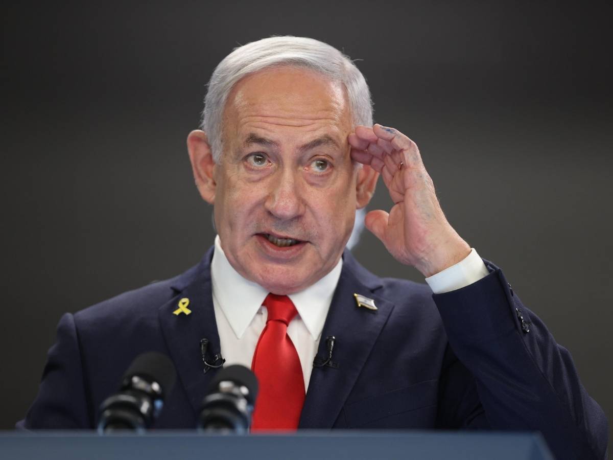 Il premier israeliano Benjamin Netanyahu 