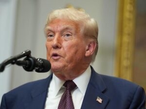 Il presidente Usa Donald Trump