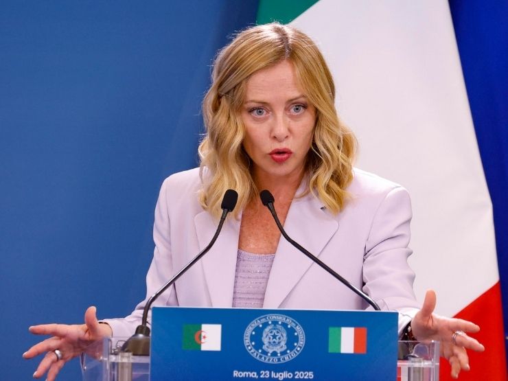 La premier Giorgia Meloni