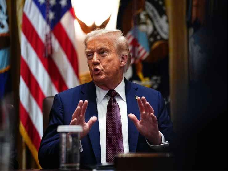 Il presidente degli Stati Uniti Donald Trump